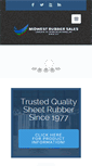 Mobile Screenshot of midwestrubbersales.com